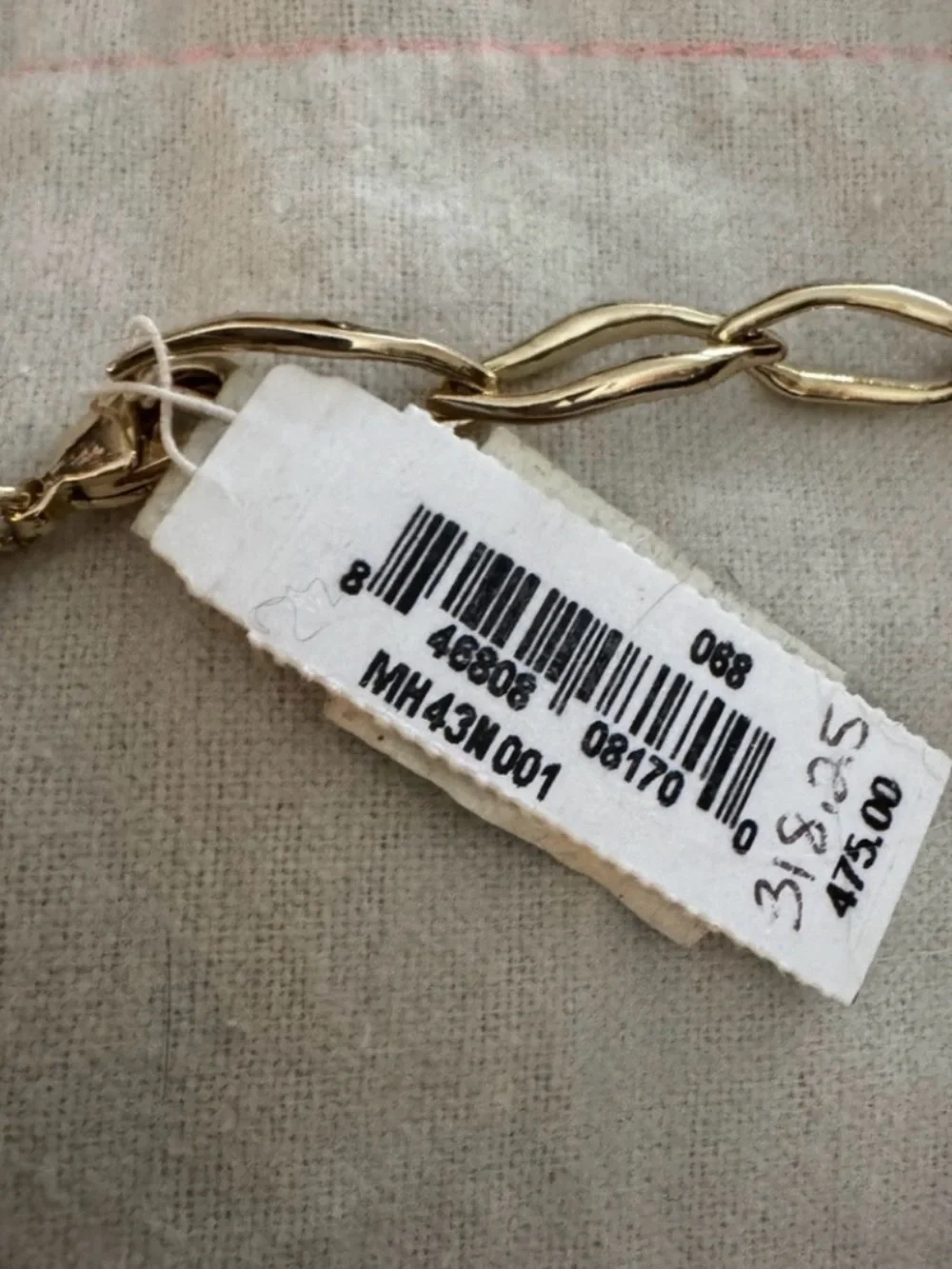 ALEXIS BITTAR NWT $475 Retail Miss Havisham Encrusted Link Statement Necklace